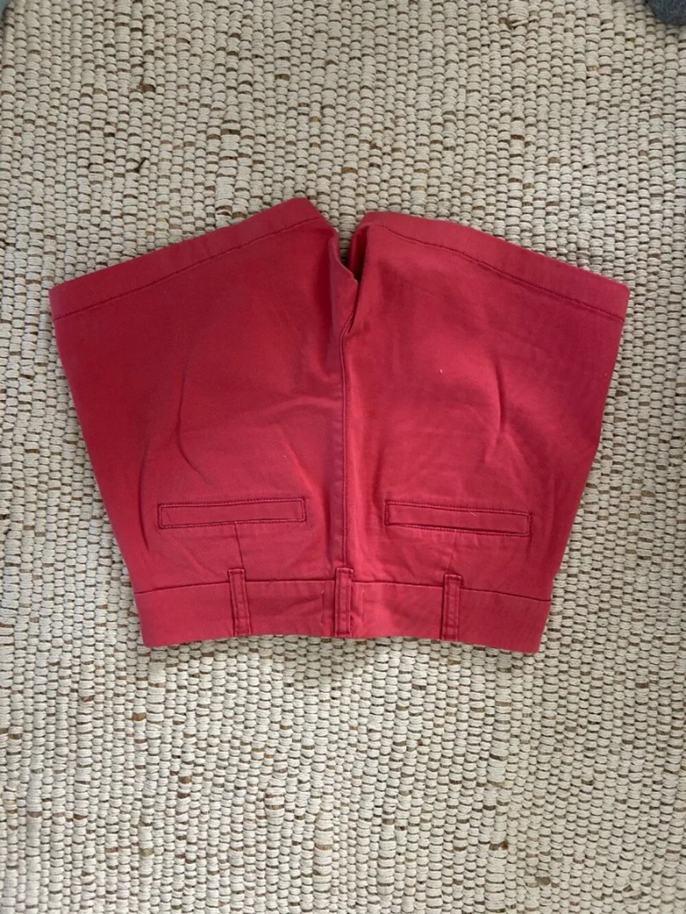J.Crew Red/Coral Chino Shorts – Size 00